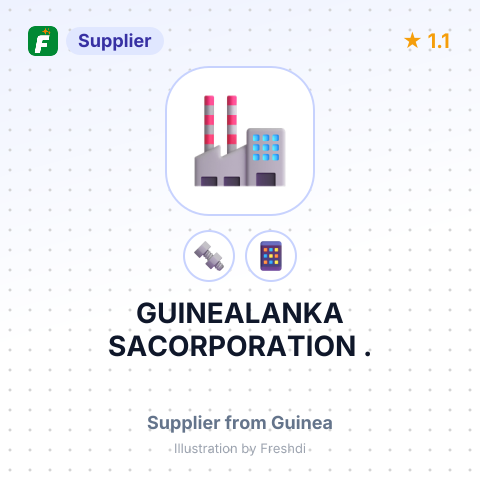 GUINEALANKA SACORPORATION . – summary card, no photo uploaded yet