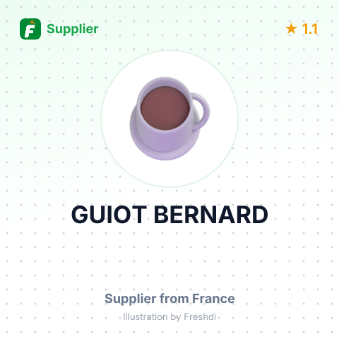 GUIOT BERNARD – summary card, no photo uploaded yet