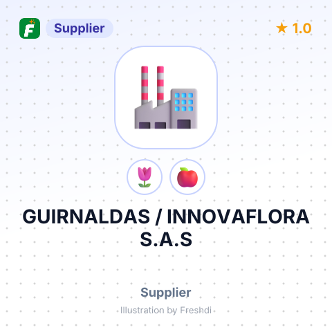 GUIRNALDAS / INNOVAFLORA S.A.S – summary card, no photo uploaded yet