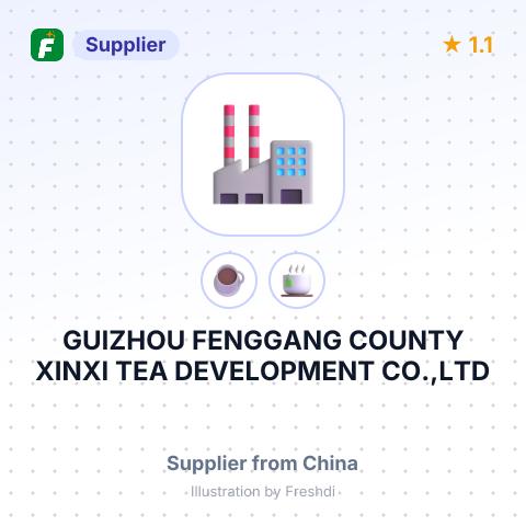 GUIZHOU FENGGANG COUNTY XINXI TEA DEVELOPMENT CO.,LTD – summary card, no photo uploaded yet