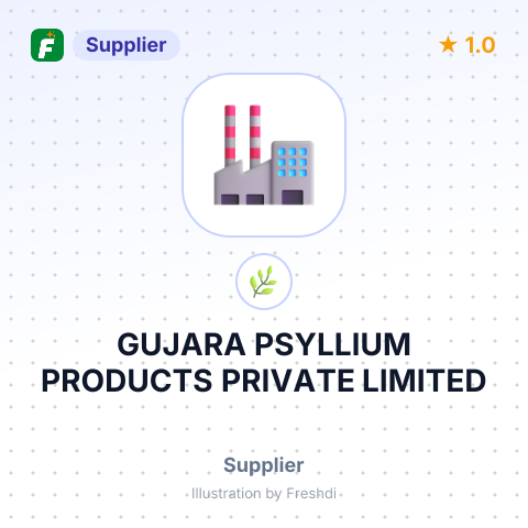 GUJARA PSYLLIUM PRODUCTS PRIVATE LIMITED – summary card, no photo uploaded yet