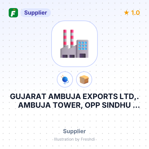 GUJARAT AMBUJA EXPORTS LTD,. AMBUJA TOWER, OPP SINDHU BHAVAN SINDHU, BHAVAN ROAD, BODAKDEV, P.O. THAITEJ AHMEDABAD – summary card, no photo uploaded yet