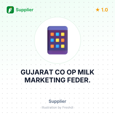 GUJARAT CO OP MILK MARKETING FEDER. – summary card, no photo uploaded yet