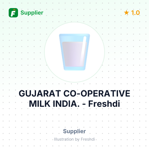 GUJARAT CO-OPERATIVE MILK INDIA. – summary card, no photo uploaded yet