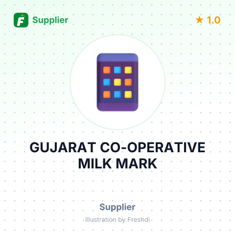 GUJARAT CO-OPERATIVE MILK MARK – summary card, no photo uploaded yet