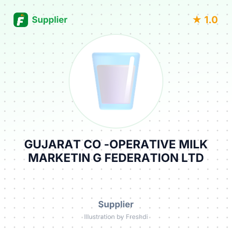 GUJARAT CO -OPERATIVE MILK MARKETIN G FEDERATION LTD – summary card, no photo uploaded yet