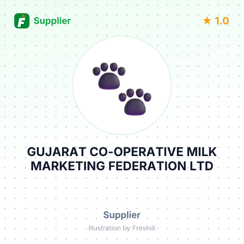 GUJARAT CO-OPERATIVE MILK MARKETING FEDERATION LTD – summary card, no photo uploaded yet