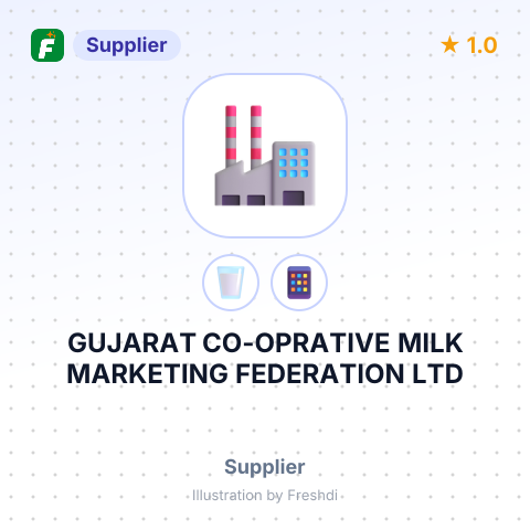 GUJARAT CO-OPRATIVE MILK MARKETING FEDERATION LTD – summary card, no photo uploaded yet