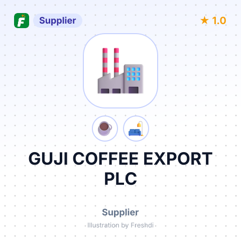GUJI COFFEE EXPORT PLC – summary card, no photo uploaded yet