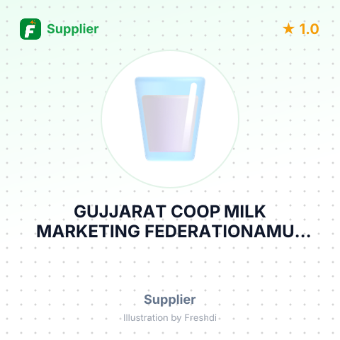 GUJJARAT COOP MILK MARKETING FEDERATIONAMUL DAIRY ROADINDIA – summary card, no photo uploaded yet