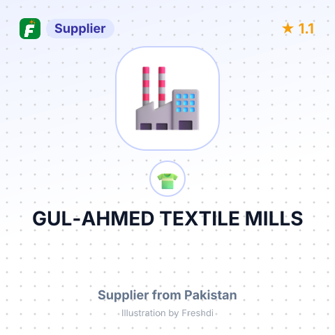 GUL-AHMED TEXTILE MILLS – summary card, no photo uploaded yet