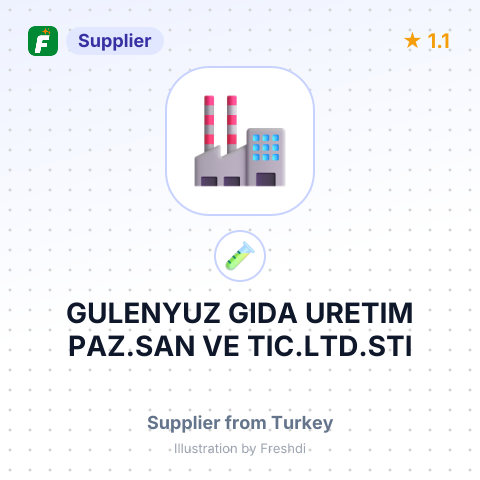GULENYUZ GIDA URETIM PAZ.SAN VE TIC.LTD.STI – summary card, no photo uploaded yet