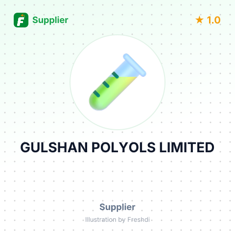 GULSHAN POLYOLS LIMITED – summary card, no photo uploaded yet