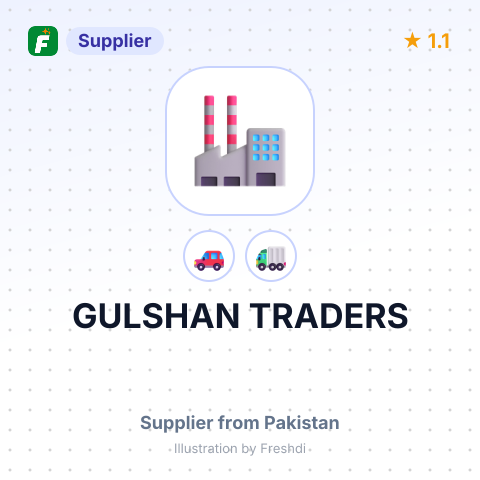 GULSHAN TRADERS – summary card, no photo uploaded yet