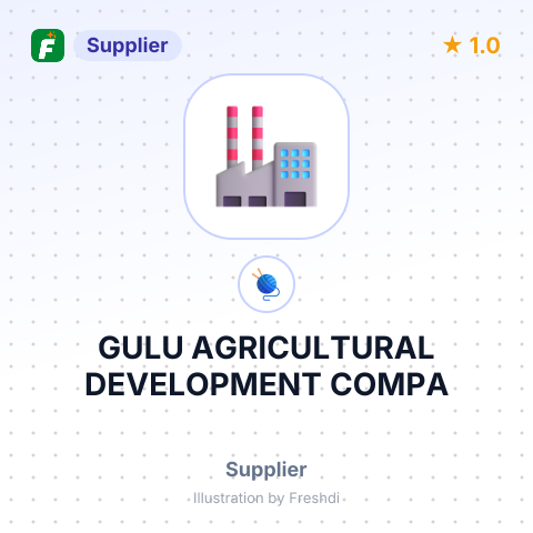 GULU AGRICULTURAL DEVELOPMENT COMPA – summary card, no photo uploaded yet