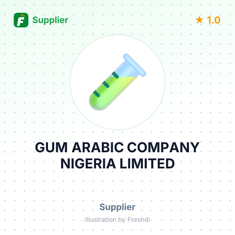 GUM ARABIC COMPANY NIGERIA LIMITED – summary card, no photo uploaded yet