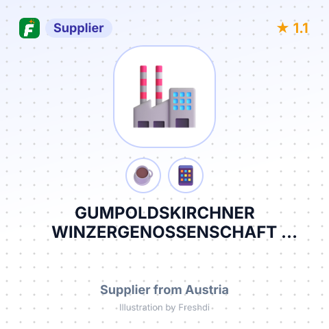 GUMPOLDSKIRCHNER WINZERGENOSSENSCHAFT REGISTRIERTE GENOSSENSCHAFT MIT BESCHRÄNKTER HAFTUNG – summary card, no photo uploaded yet