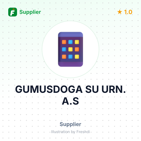 GUMUSDOGA SU URN. A.S – summary card, no photo uploaded yet