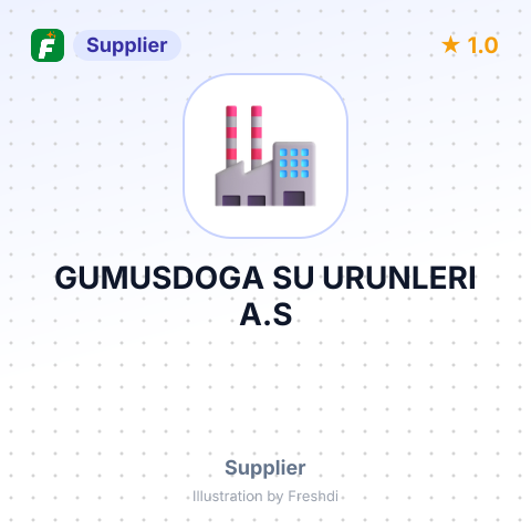 GUMUSDOGA SU URUNLERI A.S – summary card, no photo uploaded yet