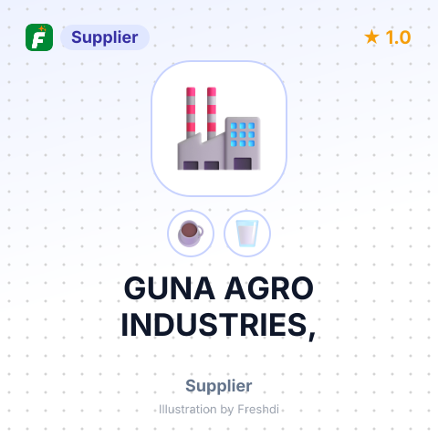 GUNA AGRO INDUSTRIES, – summary card, no photo uploaded yet