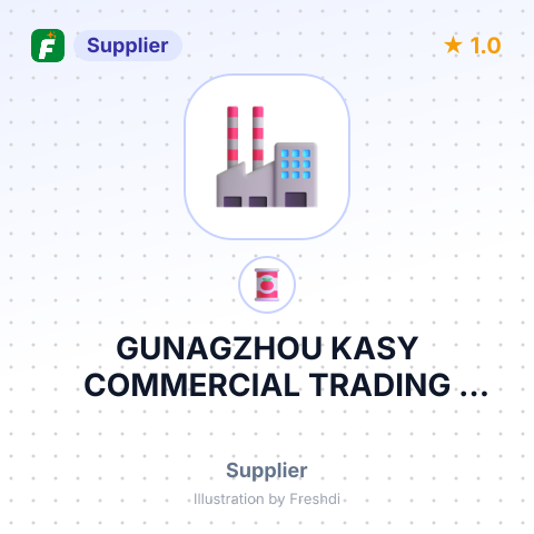 GUNAGZHOU KASY COMMERCIAL TRADING CO.,LTD – summary card, no photo uploaded yet