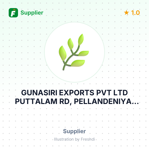 GUNASIRI EXPORTS PVT LTD PUTTALAM RD, PELLANDENIYA, MASPOTHA. DDC RMU ORDER – summary card, no photo uploaded yet