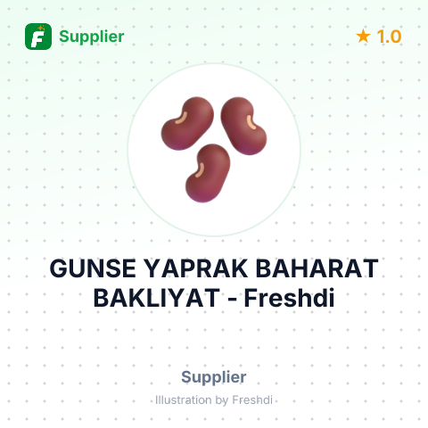 GUNSE YAPRAK BAHARAT BAKLIYAT – summary card, no photo uploaded yet
