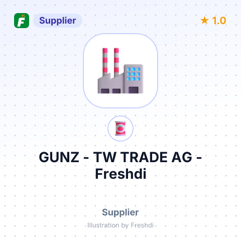 GUNZ - TW TRADE AG – summary card, no photo uploaded yet