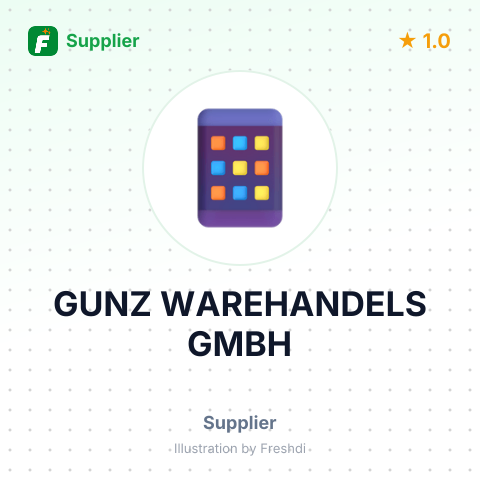GUNZ WAREHANDELS GMBH – summary card, no photo uploaded yet