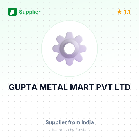 GUPTA METAL MART PVT LTD – summary card, no photo uploaded yet