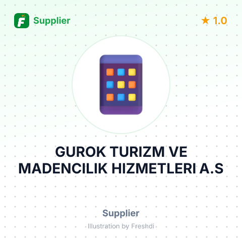 GUROK TURIZM VE MADENCILIK HIZMETLERI A.S – summary card, no photo uploaded yet