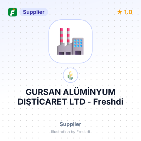 GURSAN ALÜMİNYUM DIŞTİCARET LTD – summary card, no photo uploaded yet