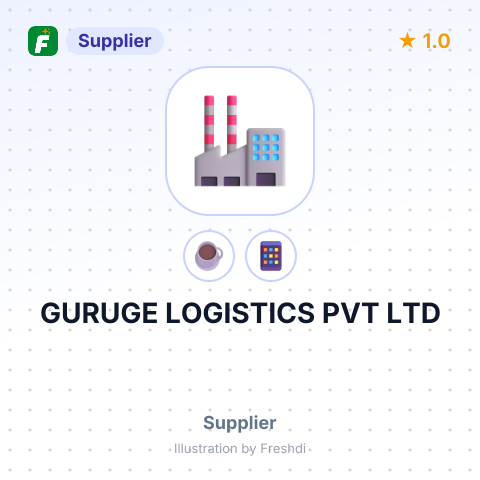 GURUGE LOGISTICS PVT LTD – summary card, no photo uploaded yet