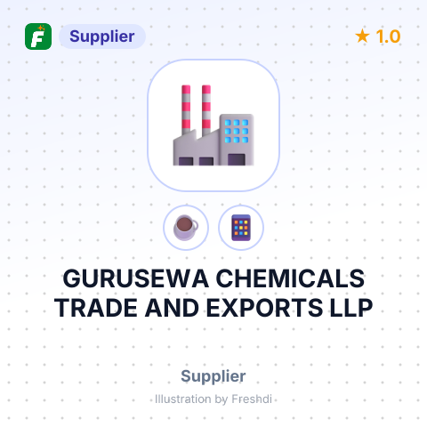 GURUSEWA CHEMICALS TRADE AND EXPORTS LLP – summary card, no photo uploaded yet