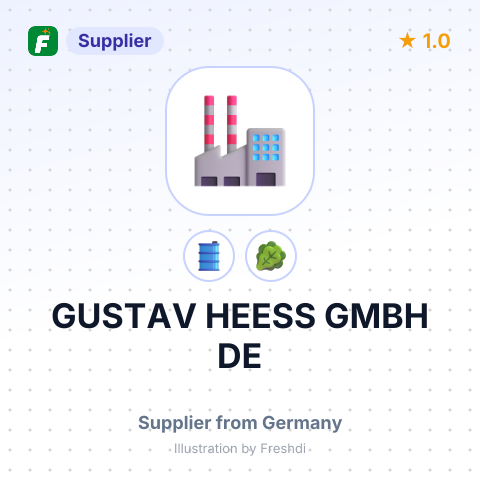 GUSTAV HEESS GMBH DE – summary card, no photo uploaded yet