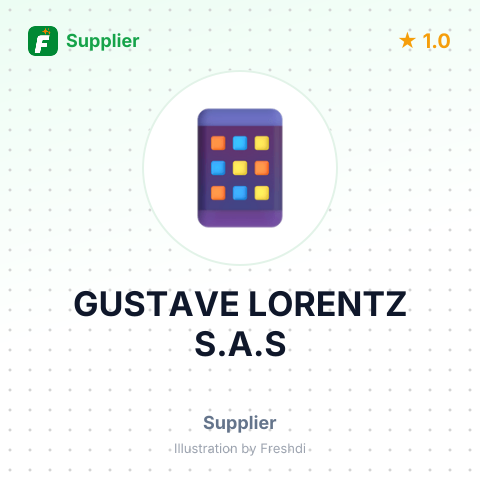 GUSTAVE LORENTZ S.A.S – summary card, no photo uploaded yet