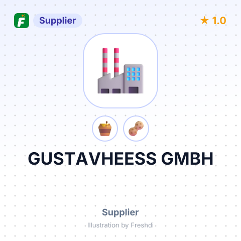 GUSTAVHEESS GMBH – summary card, no photo uploaded yet