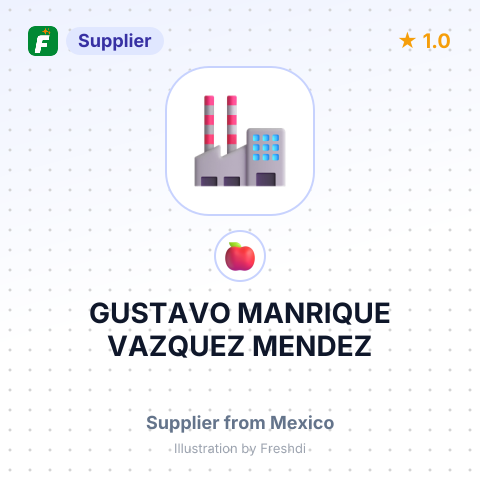 GUSTAVO MANRIQUE VAZQUEZ MENDEZ – summary card, no photo uploaded yet