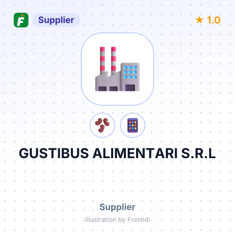GUSTIBUS ALIMENTARI S.R.L – summary card, no photo uploaded yet