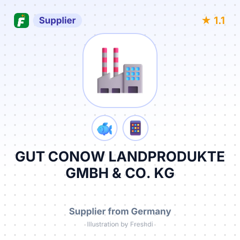 GUT CONOW LANDPRODUKTE GMBH & CO. KG – summary card, no photo uploaded yet