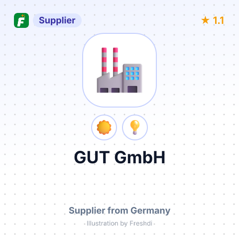 GUT GmbH – summary card, no photo uploaded yet