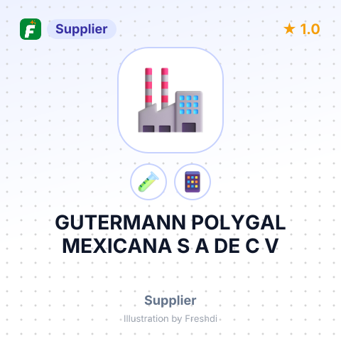 GUTERMANN POLYGAL MEXICANA S A DE C V – summary card, no photo uploaded yet
