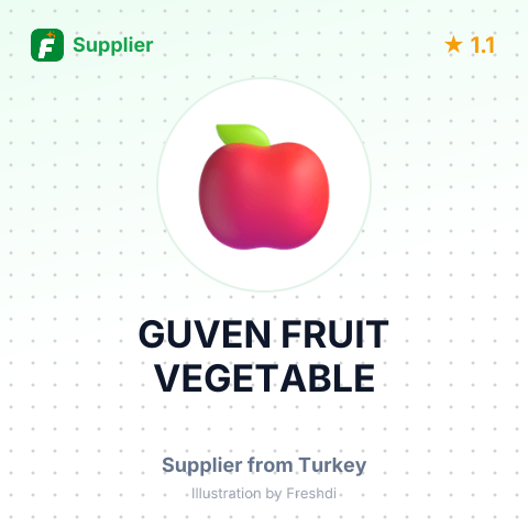 GUVEN FRUIT VEGETABLE – summary card, no photo uploaded yet