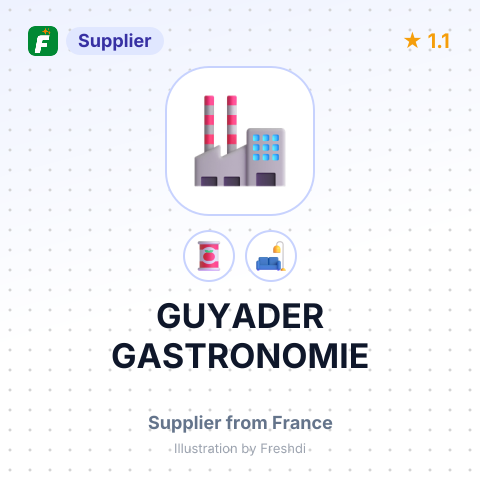 GUYADER GASTRONOMIE – summary card, no photo uploaded yet