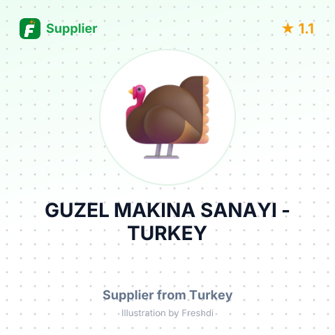 GUZEL MAKINA SANAYI - TURKEY – summary card, no photo uploaded yet