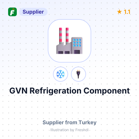 GVN Refrigeration Component – summary card, no photo uploaded yet