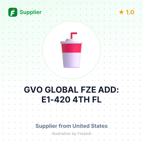 GVO GLOBAL FZE ADD: E1-420 4TH FL – summary card, no photo uploaded yet