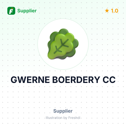 GWERNE BOERDERY CC – summary card, no photo uploaded yet
