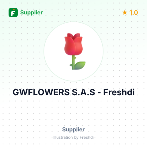 GWFLOWERS S.A.S – summary card, no photo uploaded yet