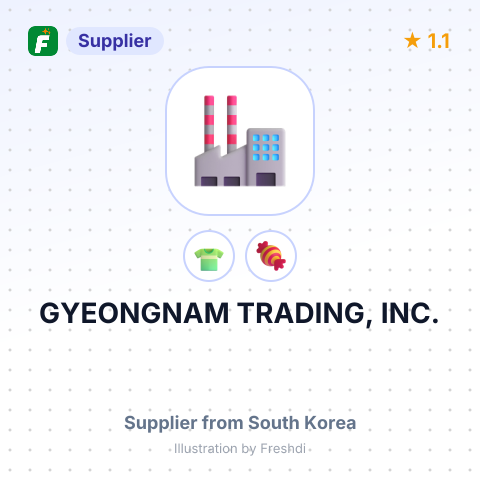 GYEONGNAM TRADING, INC. – summary card, no photo uploaded yet